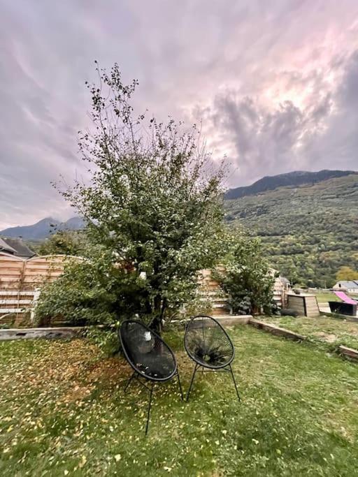 Bel Appartement Dans Residence Cheminee /Jardin Luz-Saint-Sauveur Buitenkant foto