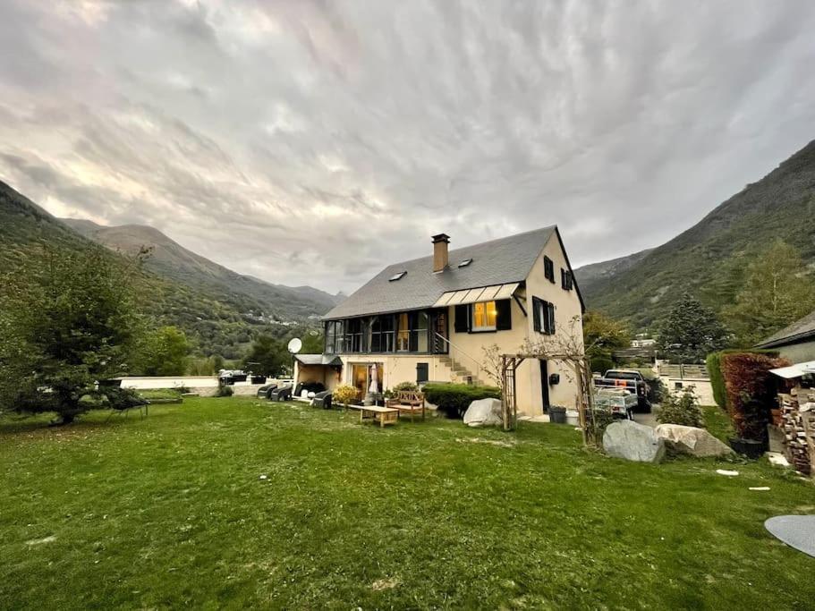 Bel Appartement Dans Residence Cheminee /Jardin Luz-Saint-Sauveur Buitenkant foto