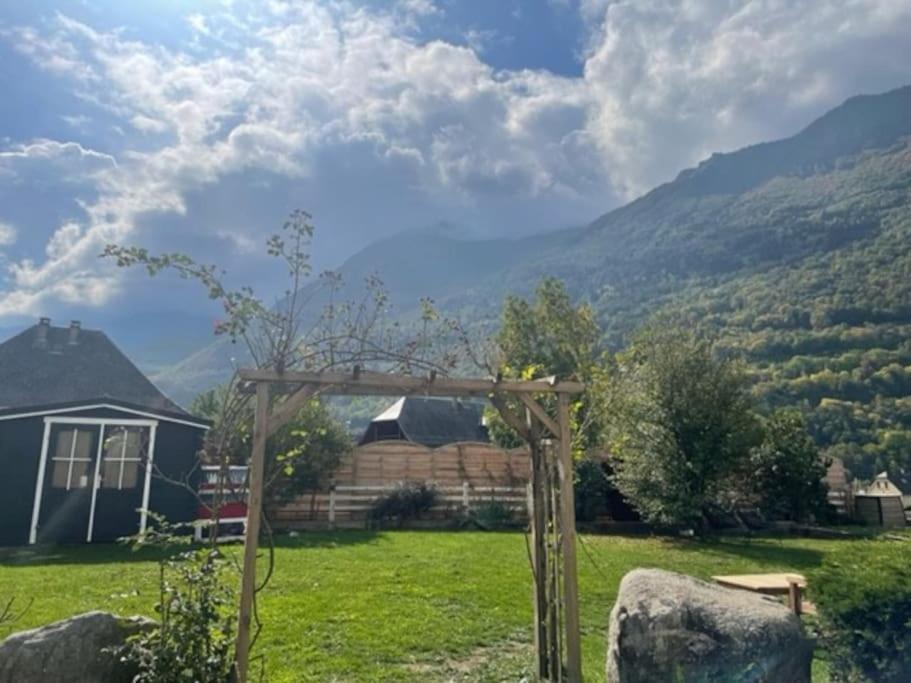 Bel Appartement Dans Residence Cheminee /Jardin Luz-Saint-Sauveur Buitenkant foto