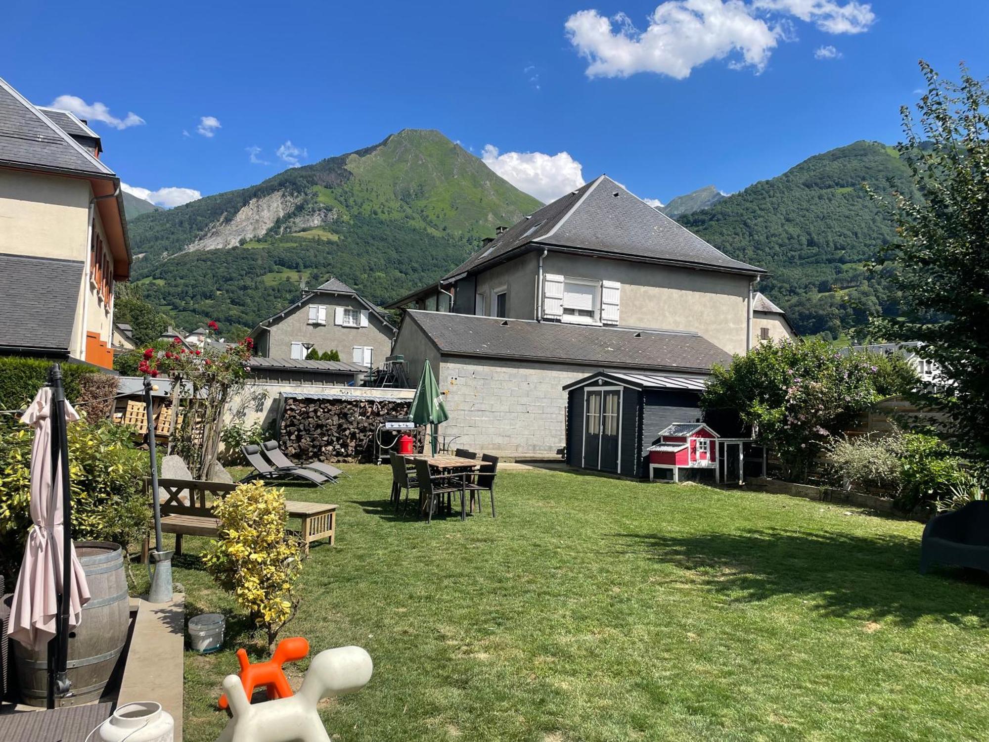 Bel Appartement Dans Residence Cheminee /Jardin Luz-Saint-Sauveur Buitenkant foto
